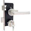 Beslagset RVS (roset rond) compleet