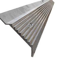 Aluminium Knelstrip 60 mm 2,50 meter