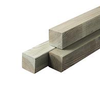 Geïmpregneerd Grenen Regel Geschaafd  44x44 mm 300 cm