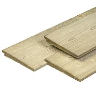 Geïmpregneerd Vuren Zweeds Rabat Fijnbezaagd Werkende breedte 180 mm 11/22x195 mm 300 cm