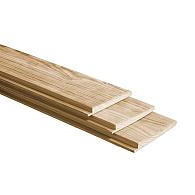 Geïmpregneerd Lariks/Douglas Zweeds Rabat Fijnbezaagd Werkende breedte 130 mm 10/20x145 mm 400 cm
