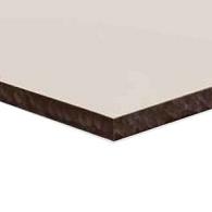 Vol kern Compact creme wit 3050x1300x6 mm