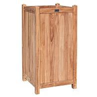 Bloembak teak Sumatra/Java 45x45x90 cm