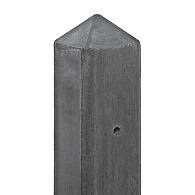 Beton Schuttingpaal STANDAARD Antraciet Glad 10x10 cm 280 cm lang tussenmodel