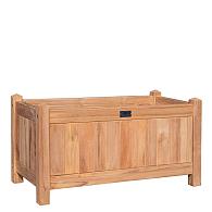 Bloembak teak Sulawesi/Bali 50x100x50 cm