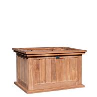 Bloembak teak Flores 82x82x47 cm