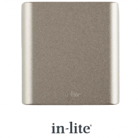 In-Lite Ace Down Wall 100-230V - Rosé Silver