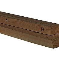 Balk geschaafd 50x100 mm nobifix naaldhout lengte 400 cm