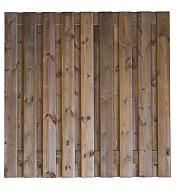 Nobifix tuinscherm 180x180 cm 19 planks (17+2)
