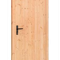 Douglas enkele klampdeur B1000xH2050mm buitenmaat, rechtsdraaiend