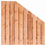 Tuinscherm Red Class Wood, 21-planks (19 + 2) Casablanca 180/90 x 180 cm verloop