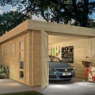 Garage Marketta | 44 mm | vuren onbehandeld