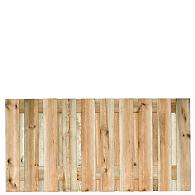 Tuinscherm grenen groen geïmpregneerd, 21-planks (19 + 2) Enschede 90 x 180 cm