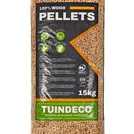 Houtpellets 6 mm A1 EN plus zak van 15 kg