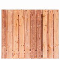 Tuinscherm Red Class Wood, 21-planks (19 + 2) Casablanca 150 x 180 cm