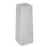 Berton© poer Eco wit/grijs M16-bus (18 x 18)>(15 x 15) x 50 cm