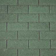 Dakshingles recht groen - pak 3 m²