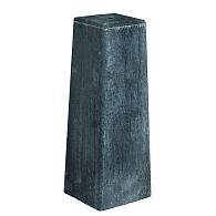 Berton© betonpoer (18,0 x 18,0) > (15,0 x 15,0) x 50,0 cm, antraciet, M16-bus, Eco