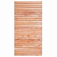 Tuinscherm Douglas, geschaafd (Rhombusprofiel) Klagenfurt H180 x B90 cm (smal)