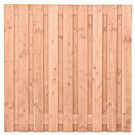 Tuinscherm Salzburg, douglas, RVS-geschroefd, 19-planks (17+2) 180 x 180 cm