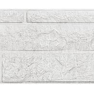 Berton©-motiefplaat wit/grijs H36 x D4,8 x L184 cm rotsmotief enkelzijdig