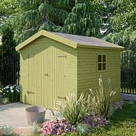 Tuinhuis Hugo vuren groen geïmpregneerd