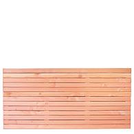Tuinscherm Douglas, geschaafd (Rhombusprofiel) Klagenfurt H90 x B180 cm (breed)
