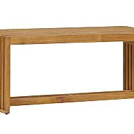 Teak loungeset Riverside bijzet bankje excl. kussens