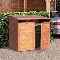 Containerberging hardhout Dubbel