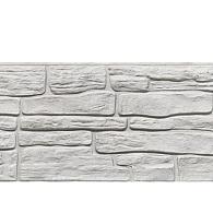 Berton©-motiefplaat wit/grijs H36 x D3,5 x L184 cm nostalgiemotief enkelzijdig