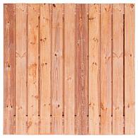 Tuinscherm Agadir, Red Class Wood geïmpregneerd ME vuren, RVS-geschroefd, 23-planks (21+2) 180 x 180 cm