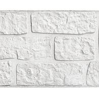 Berton©-motiefplaat wit/grijs H36 x D3,5 x L184 cm romeinsmotief enkelzijdig