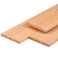 Douglas tuinplank 1 zijde geschaafd 28x245 mm 400 cm