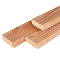 Douglas rhombus geschaafd 20x67 mm 360 cm
