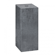 Berton© poer antraciet M20-bus 20 x 20 x 50 cm kleine velling