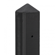 Berton©-paal IJssel antraciet gecoat, diamantkop 10 x 10 x 280 cm tussenmodel
