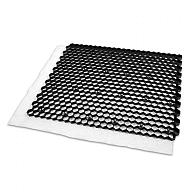 Splitplaat eurogravel plus zwart 120x100x3 cm 1,15 m2 per stuk
