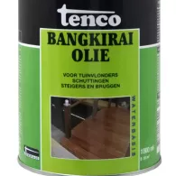 TENCO Bangkirai Olie Antraciet 1 Liter