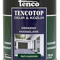 TENCO Top Deur  & Kozijn Dekkend Zijdeglans Rijtuigengroen 0.75 Liter