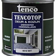 TENCO Top Deur  & Kozijn Dekkend Hoogglans Wit (RAL 9010) 0.25 Liter