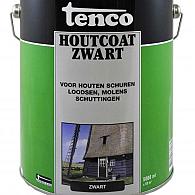 TENCO Houtcoat Zwart 5 Liter
