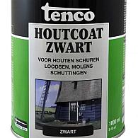TENCO Houtcoat Zwart 1 Liter