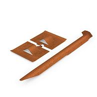 Multi-Edge ADVANCE Afboording Cor-Ten KOPPELSET 6 x pin