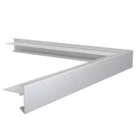 Aluminium daktrim 45/45 buitenhoek