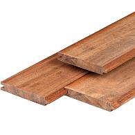 Azobé hardhout damwand 3,0 x 18,5 x 500 cm geschaafd