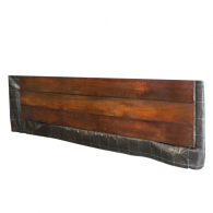 Angelim vermelho beschoeiingschot 120,0 x 4,0 x 250 cm fijn bezaagd