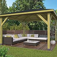 Prieel Classico vuren groen geïmpregneerd