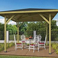 Prieel Econoom vuren groen geïmpregneerd