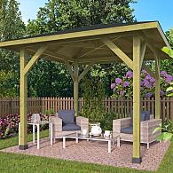 Prieel Tourist vuren groen geïmpregneerd