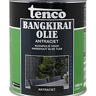 TENCO Bangkirai Olie Antraciet 1 Liter